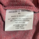 Threads 4 Thought Threads 4 Thoughts Women Top L Rose Tee  Organic Cotton Soft Relaxed‎ Lounge NEW Photo 6