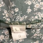 Floral Green Wrap Cardigan Size L Size L Photo 6
