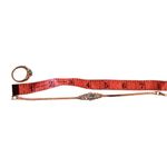 Avon Gold Tone Aquamarine Blue Gem Ring Bracelet Set Princess Photo 3