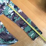 Wildfox  Semi-Sheer Knit Camouflage Lightweight Sweater, Green, Brown, Size S Photo 8