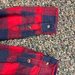 American Eagle  amazingly soft boyfriend fit Buffalo plaid button down flannel XS Photo 7