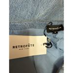 NEW Retrofete Blue Denim Strapless Sleeveless Mini A Photo 3
