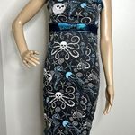 Too Fast Sea Creature Skeleton Bodycon Dress Black Photo 0