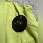 Klassy Network NWT  Lime Green Halter Top LARGE Photo 1