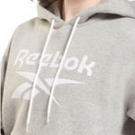 Reebok Hoodie Sweatshirt NWT Gray/White Logo. Athleisure Womens Size XL Photo 3