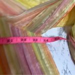 Hunter Bell NWT  Savannah Pleated Mock Neck Long Blouson Sleeves Top Pastel Photo 5