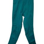 Lululemon In The Flow Seamless Leggings Women’s Size 4 Teal Cropped Yoga Photo 4