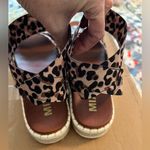 MIA  7.5 Jaguar Print Dany Espadrille Women's Flatform Sandals NWOB Photo 4