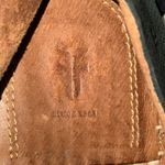 Frye Isbel Diamond Emboss Black Nubuck Leather Espadrille Flats Women’s Size 11 Photo 4