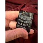 BHLDN  Jones Satin Gown Dress Women's Size 8 Burgundy Formal Wedding Guest Photo 5