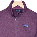 Patagonia Women’s Sz Medium Better Sweater® 1/4-Zip Fleece in Purple 25618 Photo 4