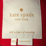 Kate Spade Red 100% Wool Cape Jacket XXS Statement Outerwear Photo 5