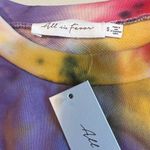 All in Favor All In Favor Tie Dye Pullover Sweatshirt Multicolor Womens Photo 5
