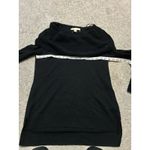 MICHAEL Kors‎ Cowl Neck Sweater Black size Medium MK Photo 4
