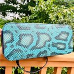 Brahmin Marlowe Blue Waterford Bucket Shoulder Bag NWT Photo 4