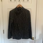 G.H. Bass &Co. GH Bass & Co. Gray Asymmetrical Zip Up Cardigan Photo 4