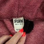 PINK - Victoria's Secret PINK Plush Polka Dot Robe Photo 2