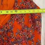 FRNCH Aneth Floral Silk Blend Sleeveless Maxi Dress Womens Size Small Boho Orange Photo 7