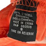 Angie Utility Jacket with Hood Sunwashed Orange Size Small Photo 13