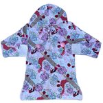 PJ Couture Floral Pink Hoodie Pullover Shirt Photo 0