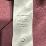 Frame  Draped Textured 100% Silk Halter Top in Cabernet Women's Size Medium NWT Photo 8