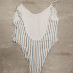 Vitamin A ππ Yasmeen One Piece Swimsuit ~ Palm Springs Stripe 12 D XL NWT Photo 11