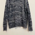 INC INTERNATIONAL CONCEPTS Navy Blue White Pullover Hooded Sweater / Knit Hoodie Size XXL Photo 2