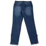 1822 Denim NEW  Ankle Skinny Jeans Frayed Hem Stretch Capsule Comfort Summer 12 Photo 4