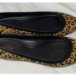 Crocs  Lina Graphic Ballet Flats Womens Size 9 Black Brown Leopard Print Shoes Photo 2