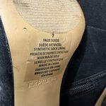 EXPRESS  Women’s 7 Black Faux Suede Boho Embroidered Booties Photo 4