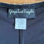 Vintage Georgio Sant Angelo Cocktail Dress SZ 20 Gold Black Photo 2