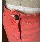Wildfang The Essential Denim Work Skirt in Salmon Pink Size Large Photo 1