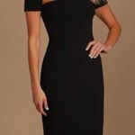 Lulus  black cutout midi dress Photo 0