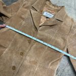 wilson's leather Vintage Wilson’s Genuine leather maxima brown blazer collared jacket Photo 3