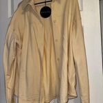 White Fox Boutique White Fox Cream Button-Up Shirt Photo 0