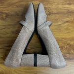 Isaac Mizrahi Live Rose Gold Glitter Mary Jane Block Heel Shoes Size 9.5 NEW Photo 6