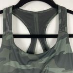 Athleta  Contender Sports Bra Camo Green Women’s Size XS Padded Workout Photo 3