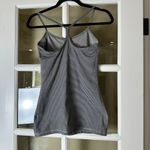 Lululemon Power Y Tank with Built In Bra Size 6 Stripes Photo 3