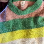 A New Day Brushed Crewneck Multicolor Sweater Photo 3