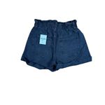 Forever 21  Women's Paperbag‎ High Waisted Denim Shorts Size Large New Photo 4