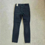 Madewell New with tags Curvy High-Rise Skinny Jeans in Black Sea in size 27 Photo 2