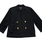 St. John 💖  Black Knit Blazer Jacket Photo 0