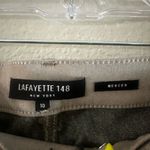 Lafayette 148 coated grey Mercer pants Gray Size 10 Photo 4