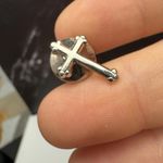 Lot Of 5 Small Brooch / Tack Pins Photo 6