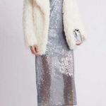 Nordstrom 💕OPEN EDIT💕 Sequin Sleeveless Slipdress ~ Metallic Grey Folkstone XS NWT Photo 4