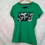 BMW Motorrad The Happy Maker Damen Comic Strip Graphic Tee Womens Size L NWT Green Size L Photo 5