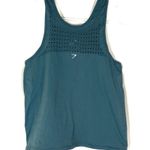 Gymshark | Teal Cutout Athletic Muscle Tank Top M Photo 0
