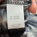 StitchDrop Jersey airy tank maxi dress Tie Dye print black & white Sz Large Photo 8