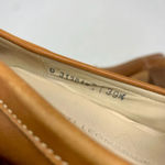 AGL Atillio Giusti Leombruni Heels Pointed Buckle Cognac Leather Brown Size 9.5 Photo 11