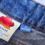 Farm Rio  Ultra High-Rise Crochet Denim Shorts Photo 8